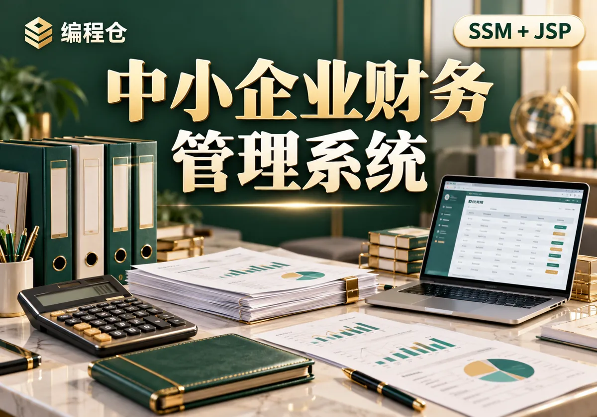 SSM 中小型企业财务管理系统源码｜员工薪资、资产台账与经营收支-编程仓